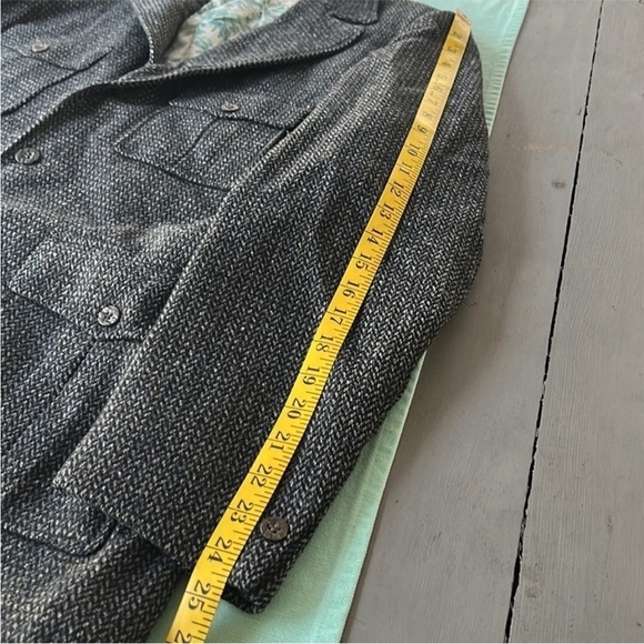 Vintage London House for Bills Wool Field Jacket Equestrian Lining - Picture 11 of 13